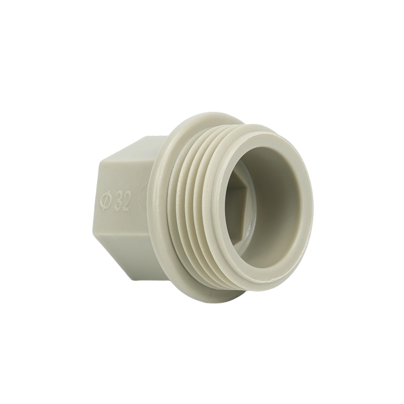 Garnitures de tuyau chaudes 1.0mpa de prise de fonte de prise hexagonale externe de fil de β-Pph